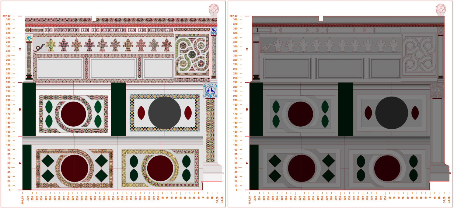 MONCONE SX MOSAICO